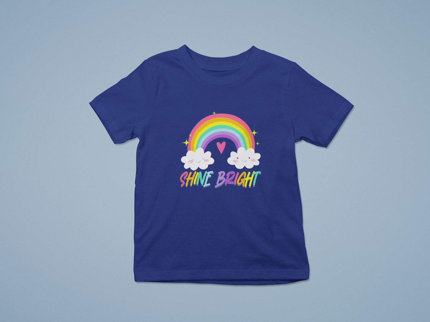 Shine bright like a Rainbow Girl's T-shirt