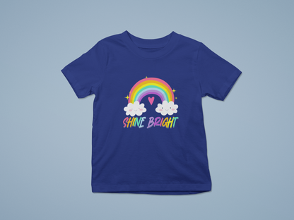 Shine bright like a Rainbow Girl's T-shirt