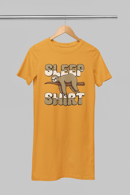 Sleepy Vibes T-shirt Dress