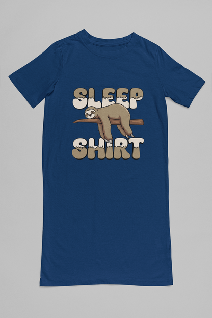 Sleepy Vibes T-shirt Dress