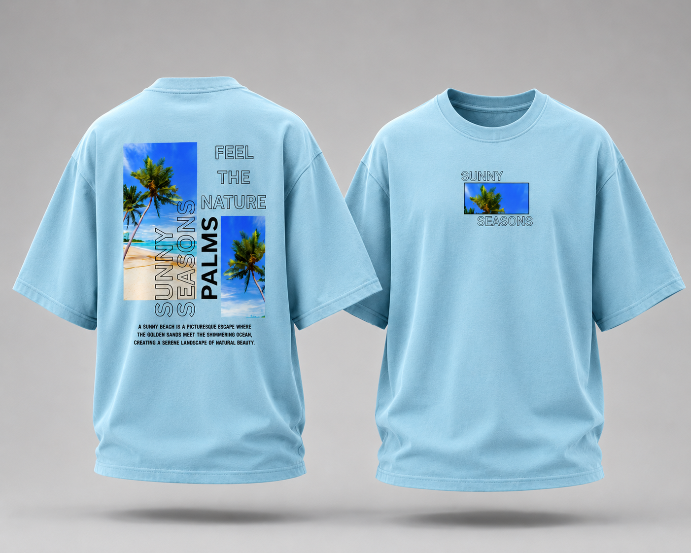 Sunny Seasons Oversized T-Shirt