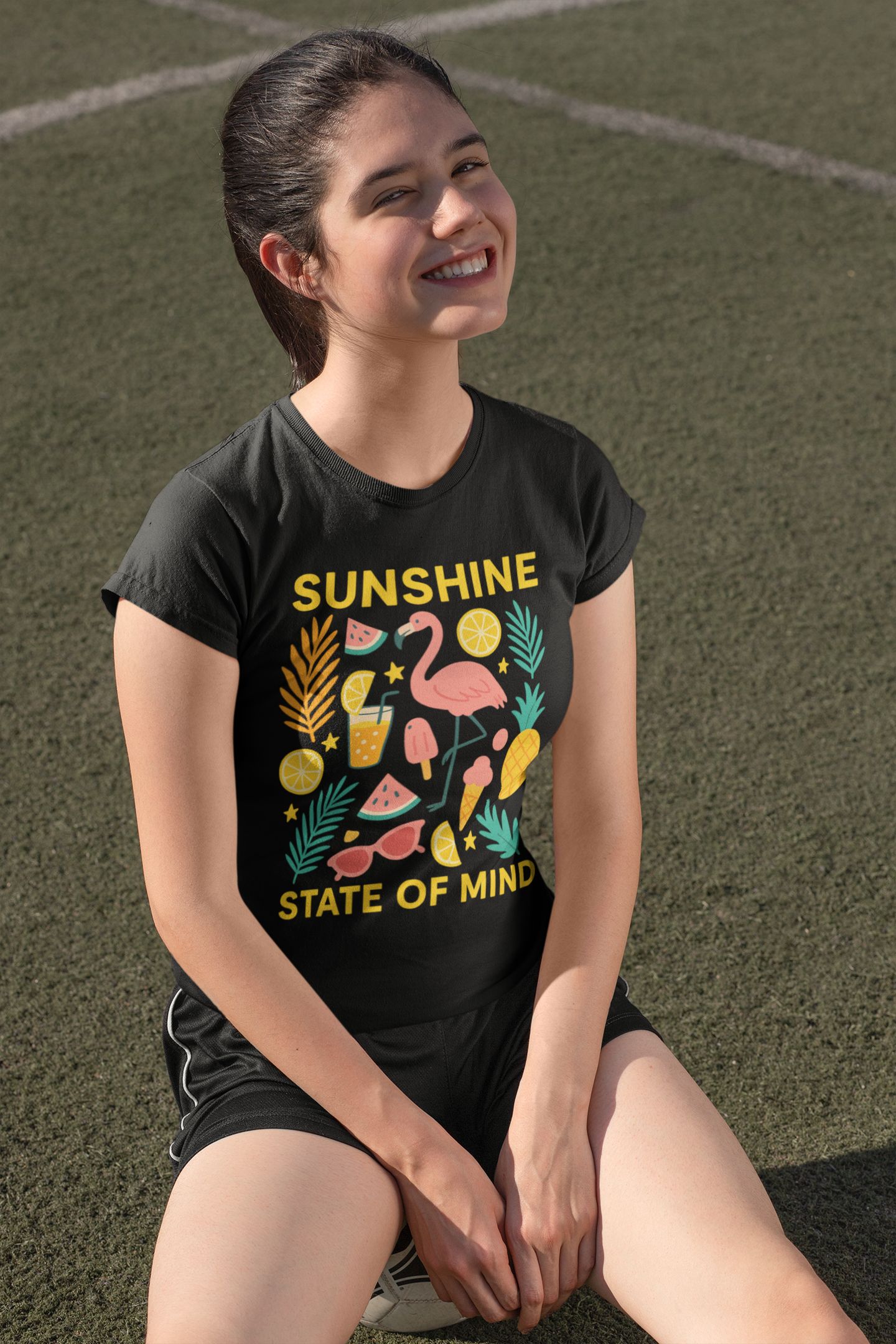 Sunshine State of Mind Girl's T-shirt