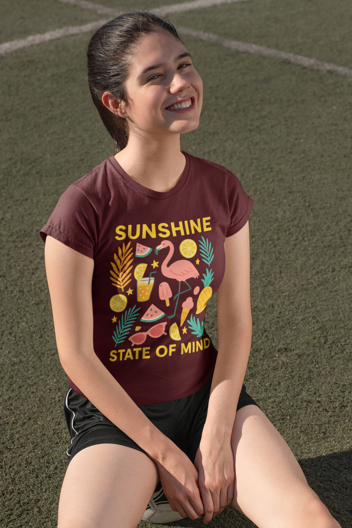 Sunshine State of Mind Girl's T-shirt
