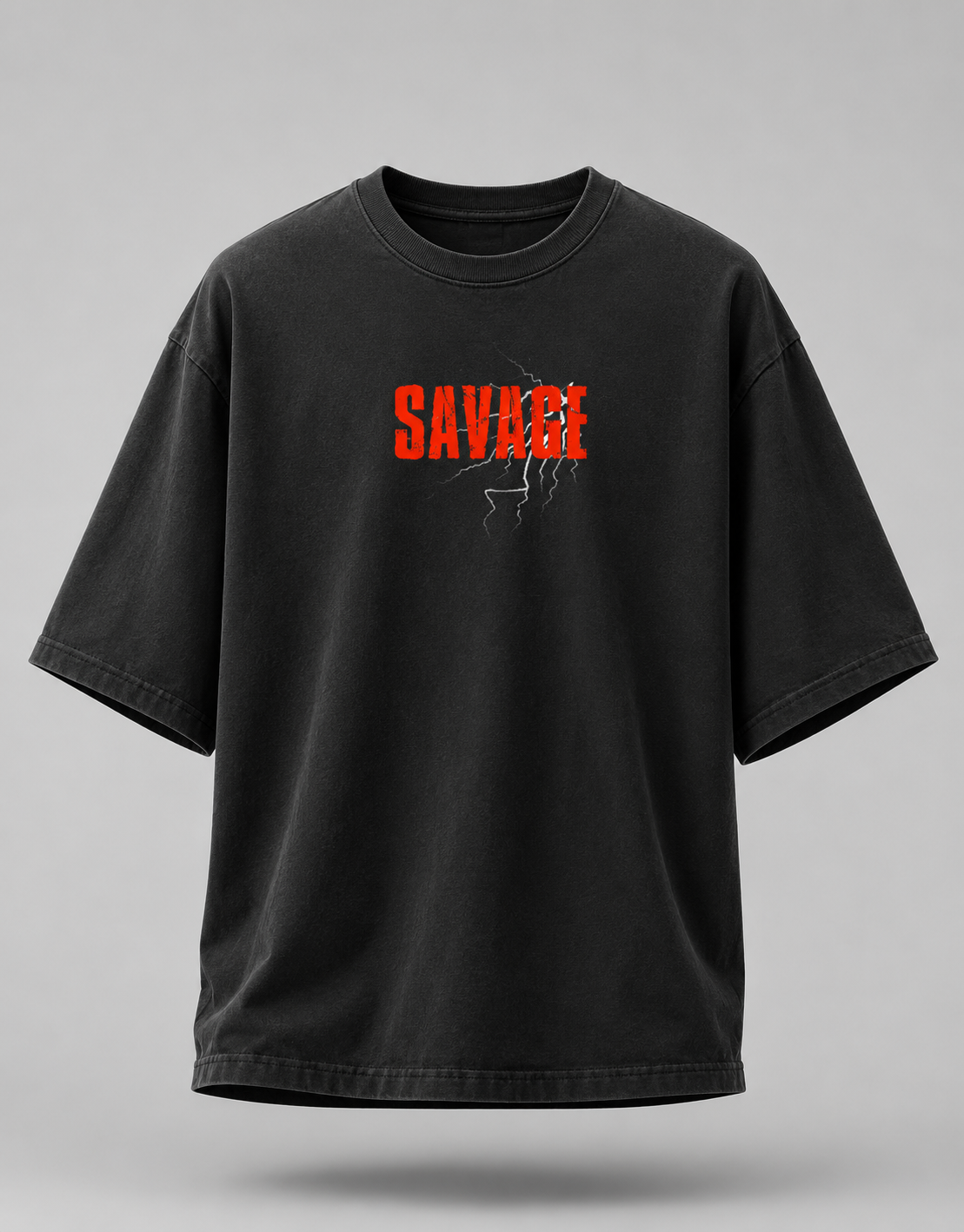 Savage Phoenix Oversized Graphic T-Shirt