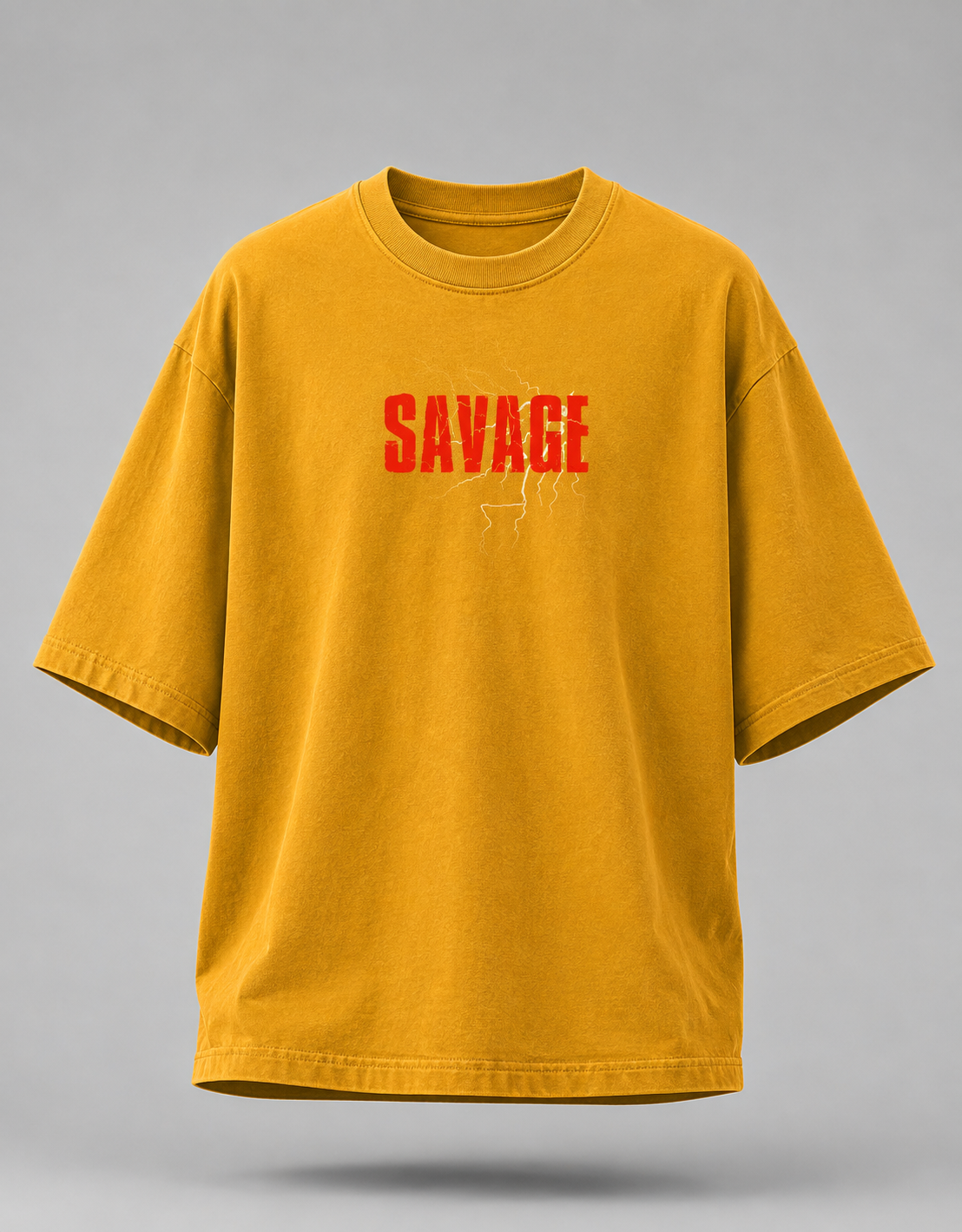 Savage Phoenix Oversized Graphic T-Shirt