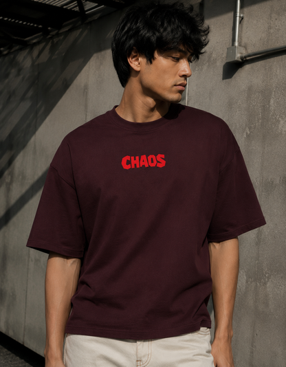 The Answer is in the Chaos Oversized T-Shirt