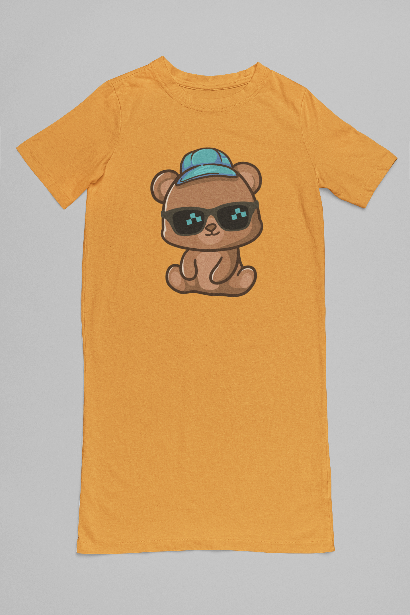 Cool Teddy T-shirt Dress