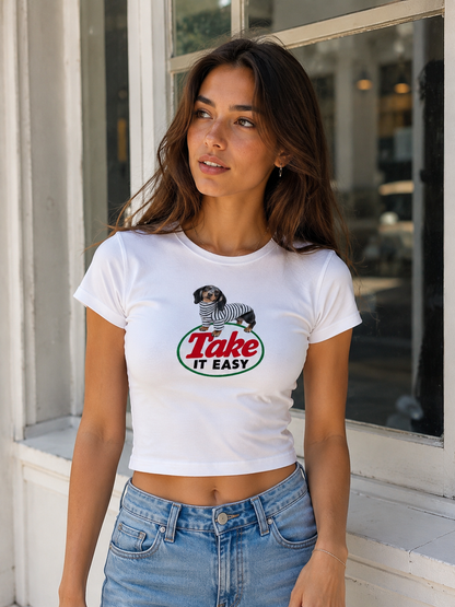 Take it Easy Baby Tee
