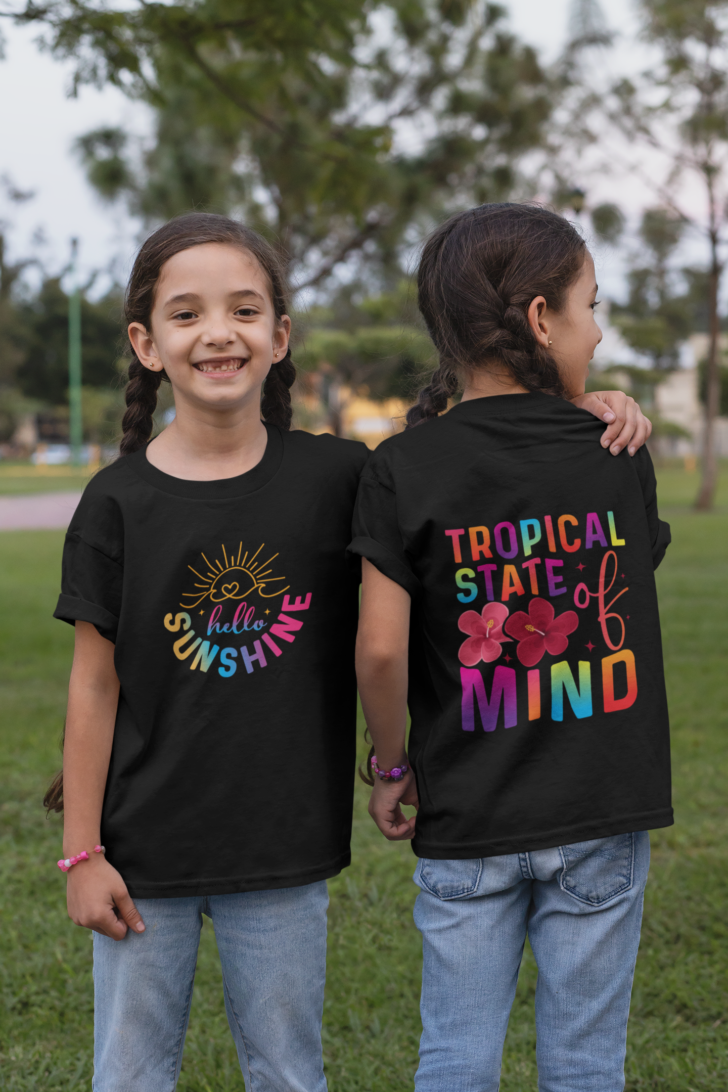 Tropical State of Mind Girl's T-shirt