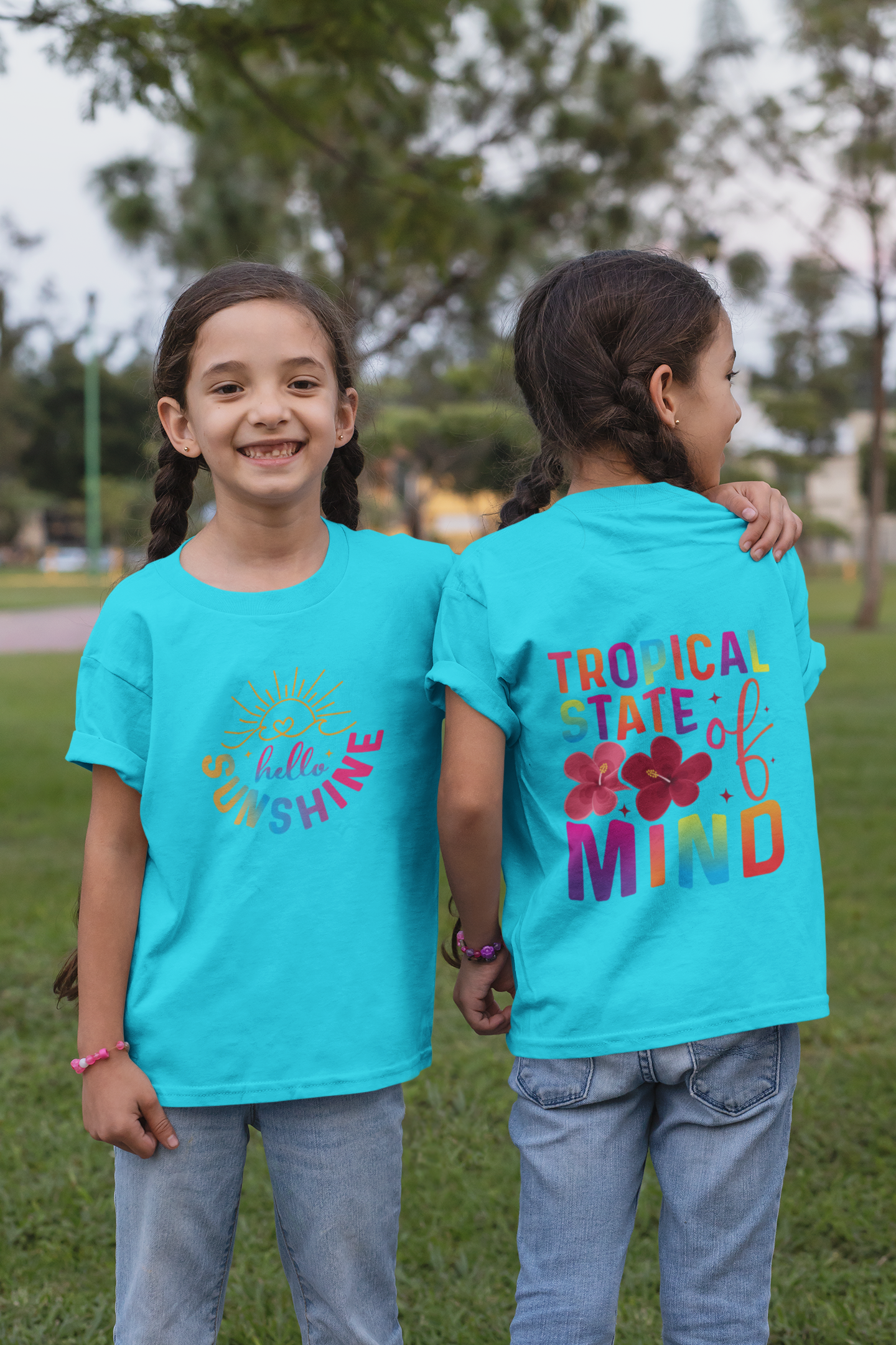 Tropical State of Mind Girl's T-shirt
