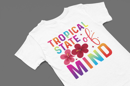 Tropical State of Mind Girl's T-shirt