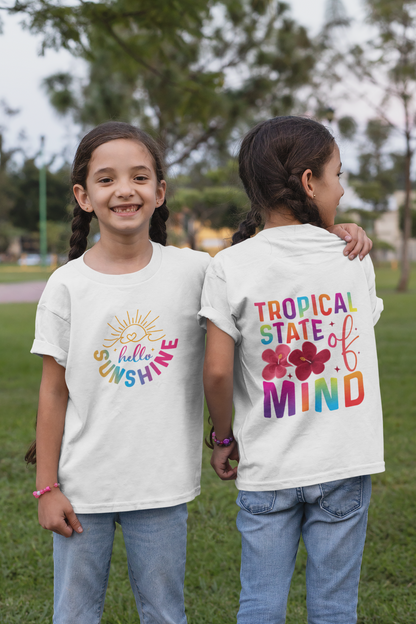Tropical State of Mind Girl's T-shirt