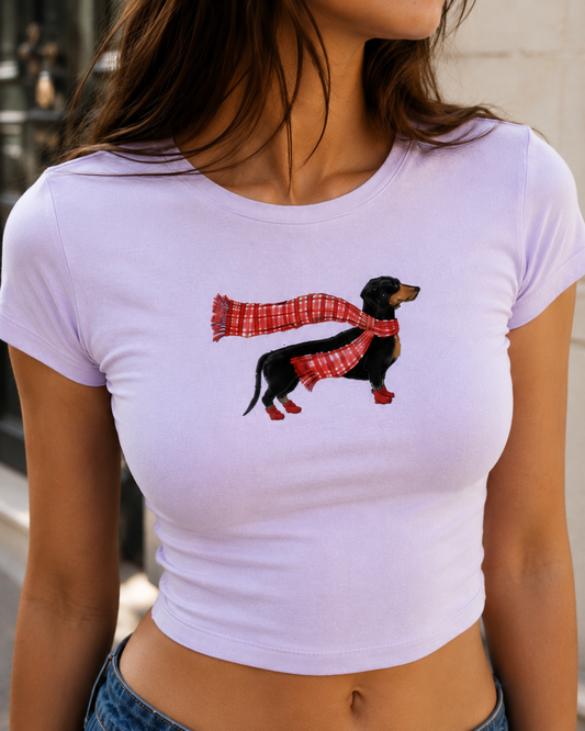 Cute Wiener Dog Baby Tee