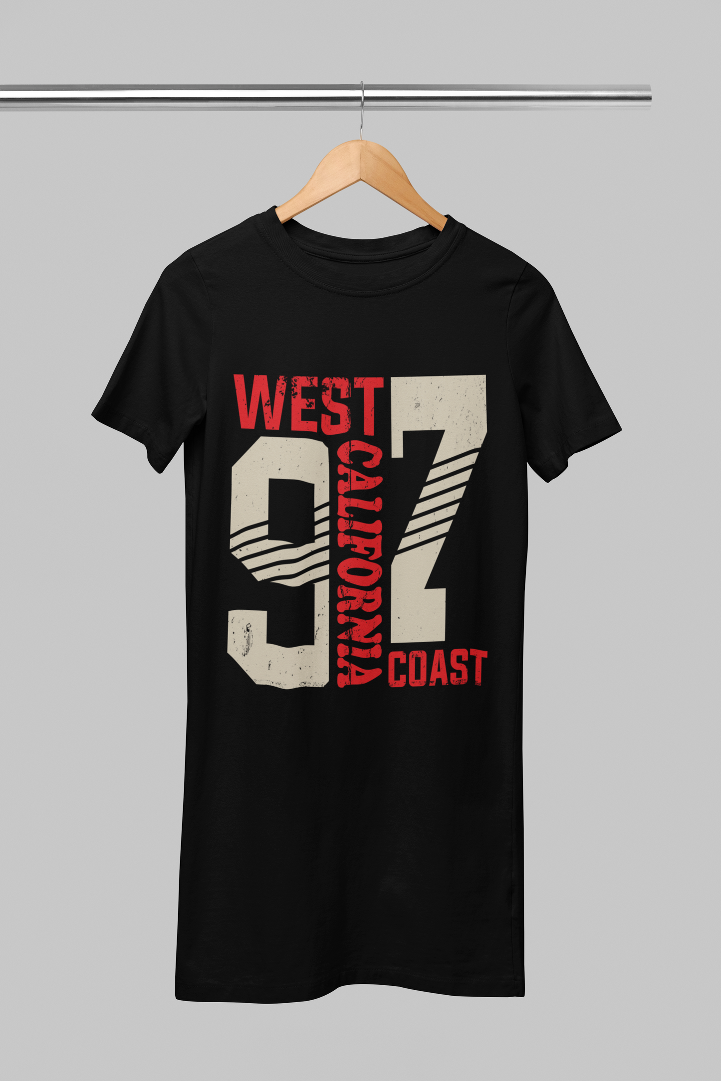 West California Coast '97 T-shirt Dress