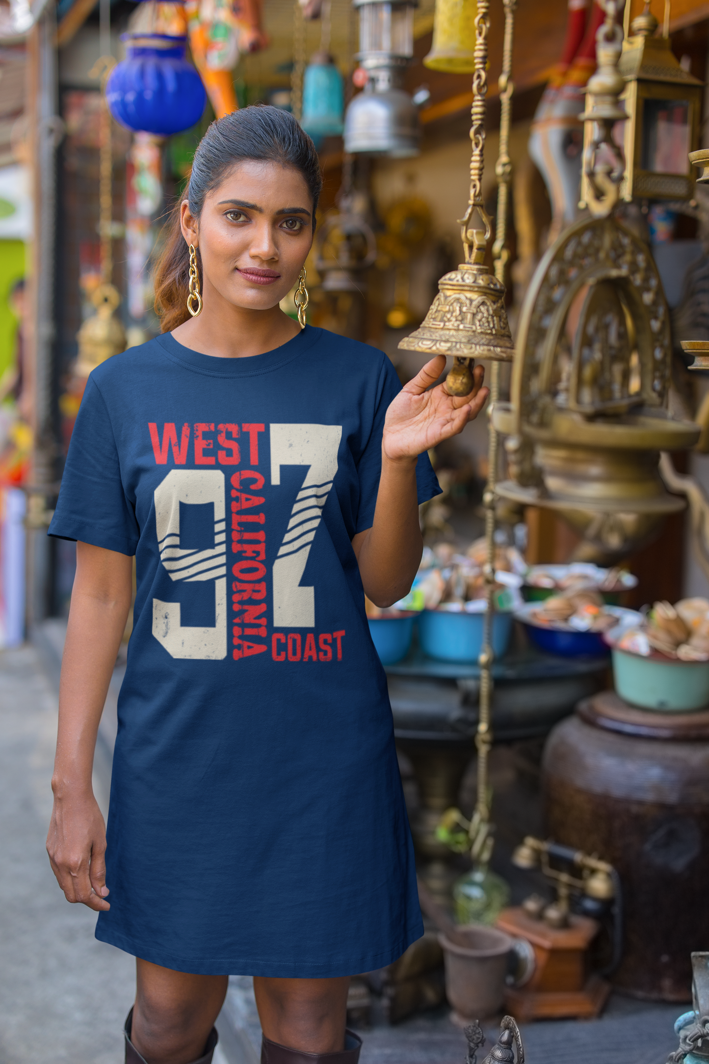 West California Coast '97 T-shirt Dress