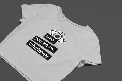 Whatever Crop T-shirt