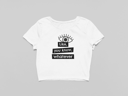 Whatever Crop T-shirt