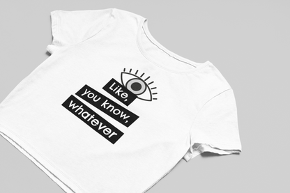 Whatever Crop T-shirt