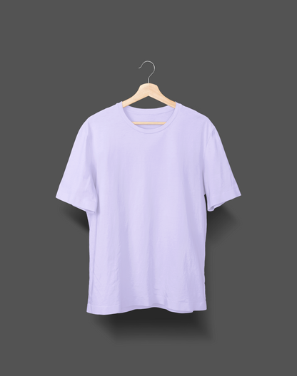 Oversized Plain T-shirts - Soft Colors