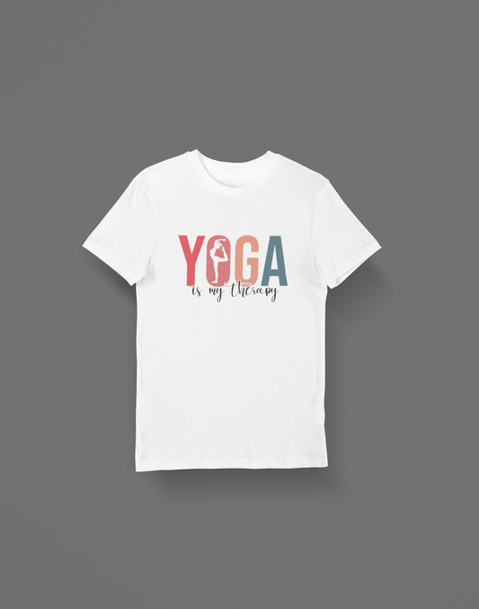 Yoga is my Therapy Women T-shirt