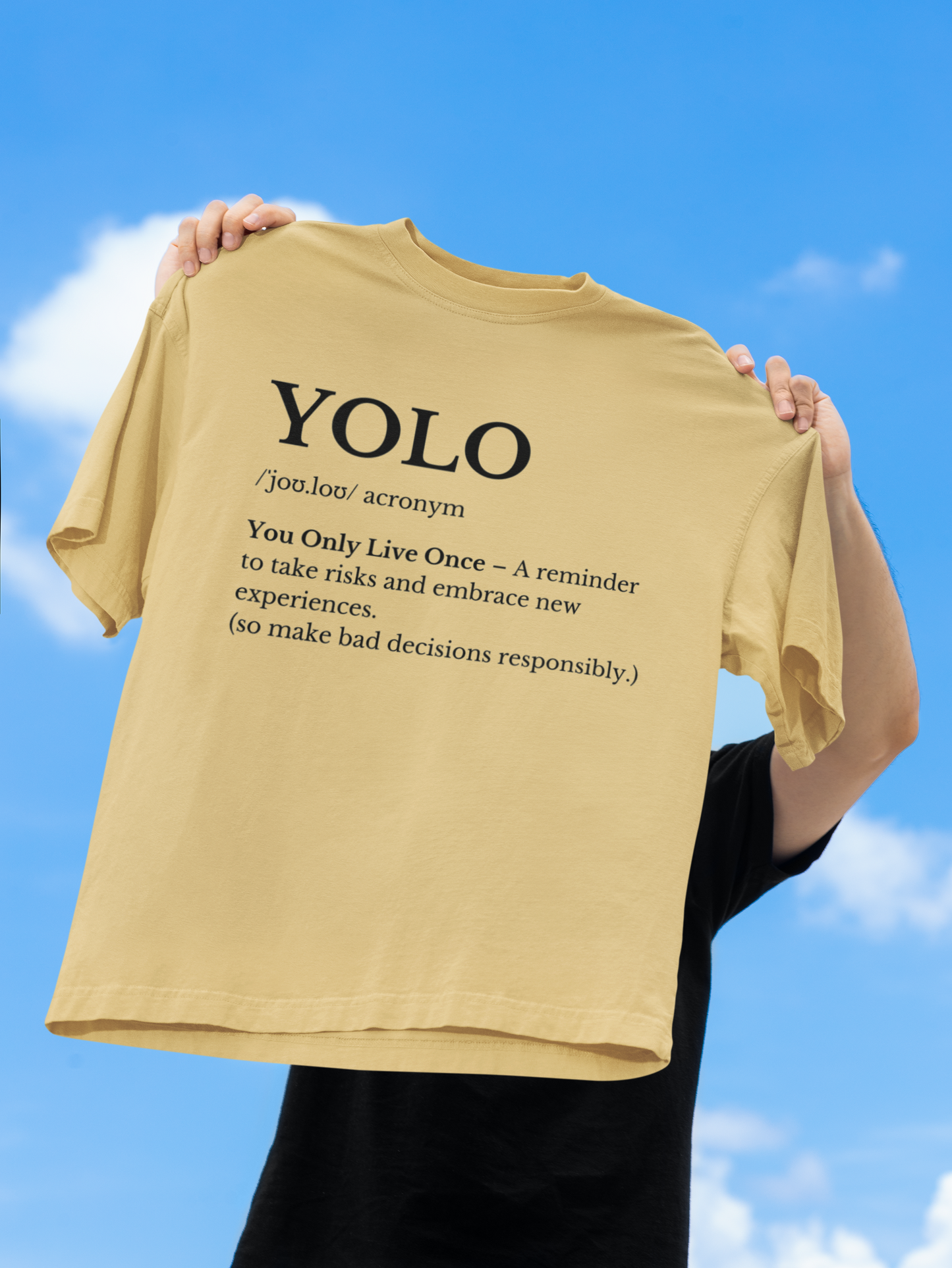 YOLO Definition T-shirt