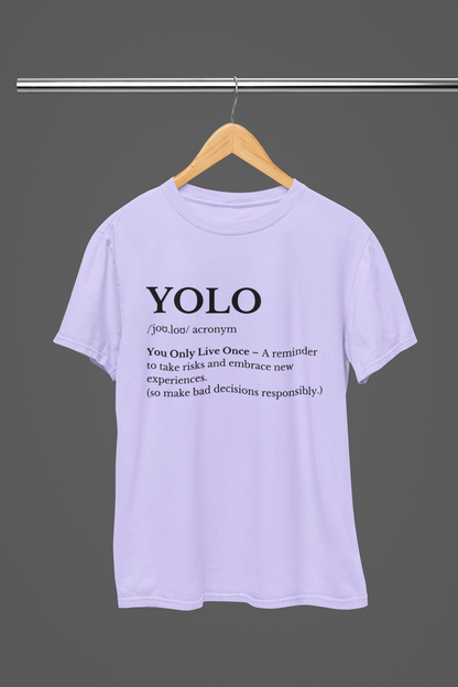 YOLO Definition T-shirt