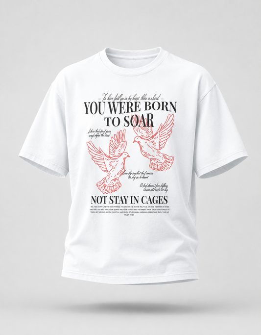 You were Born to Soar Unisex Oversized T-Shirt