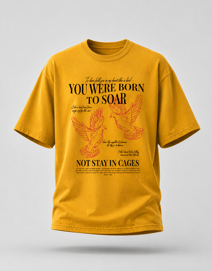You were Born to Soar Unisex Oversized T-Shirt