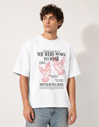 You were Born to Soar Unisex Oversized T-Shirt