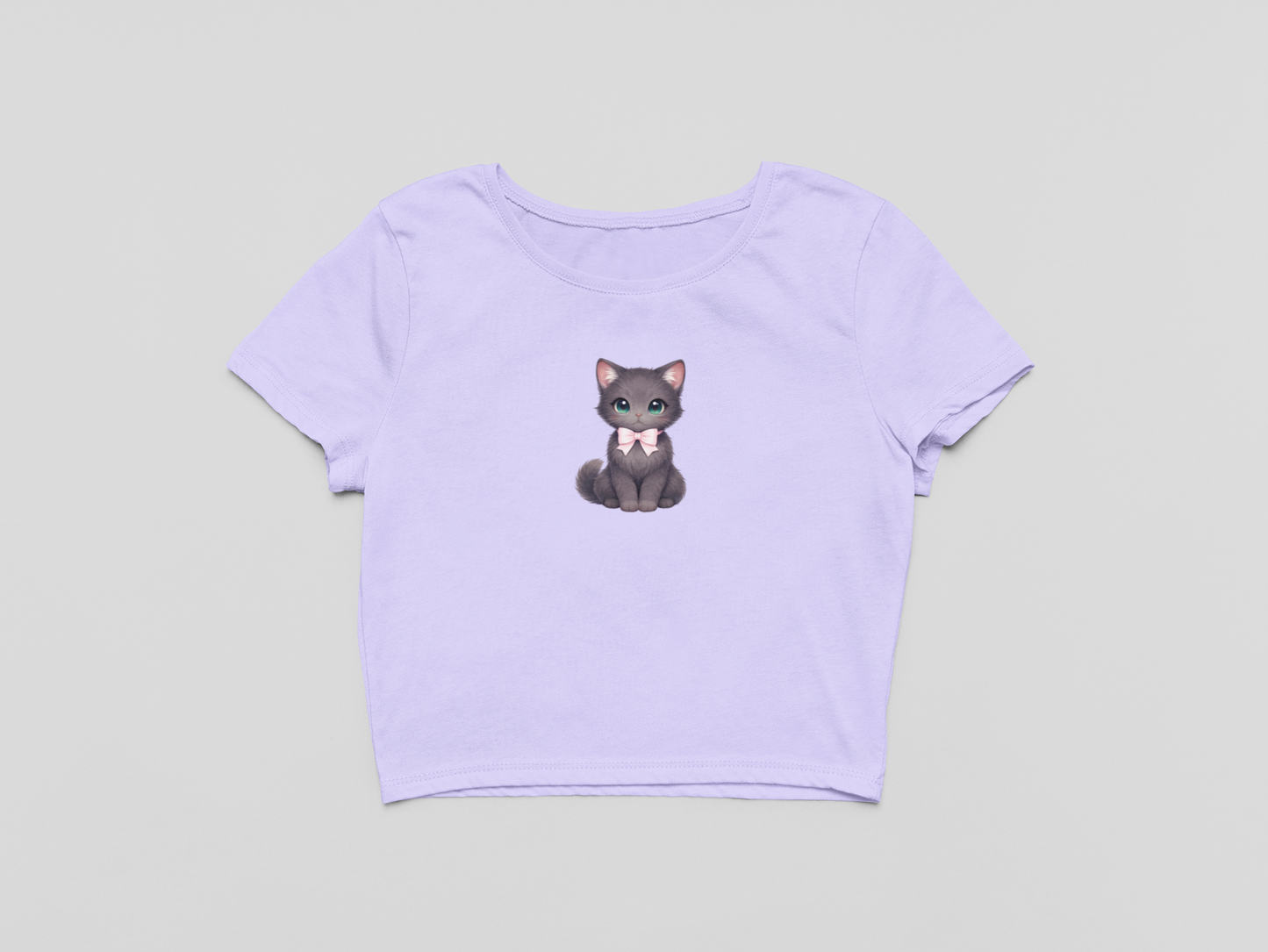 Cute Black Cat Baby Tee