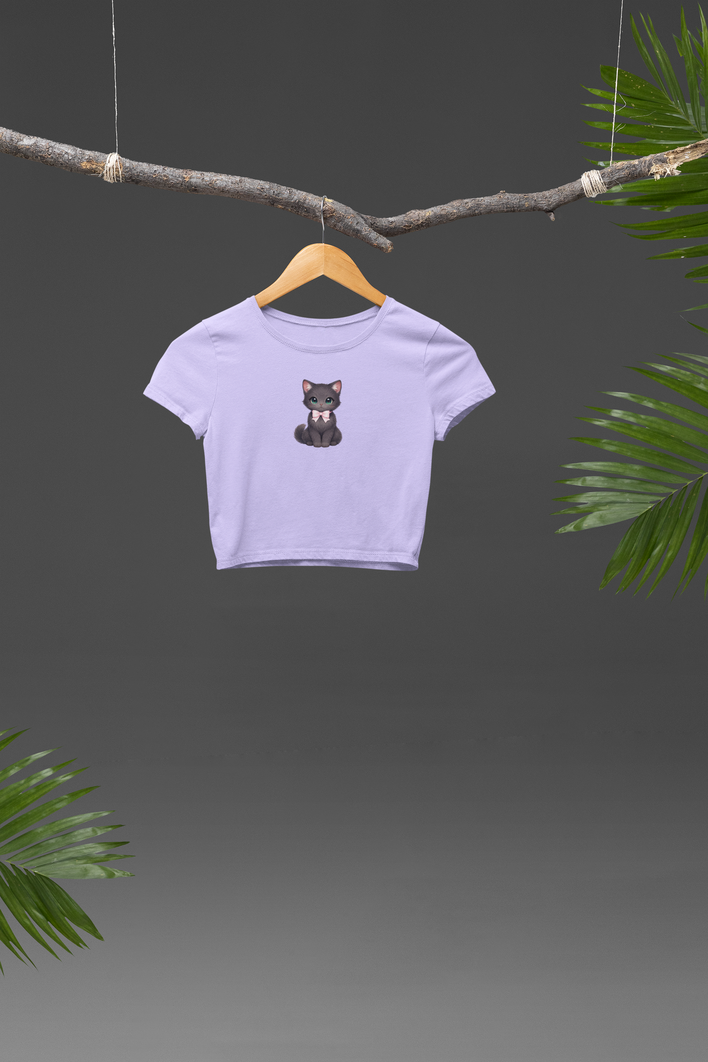 Cute Black Cat Baby Tee