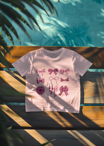 Coquette Bow Baby Tee