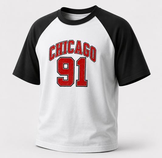 Chicago 91 Unisex Oversized T-shirt