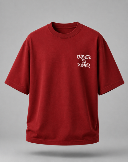 Change is Power Oversized T-Shirt