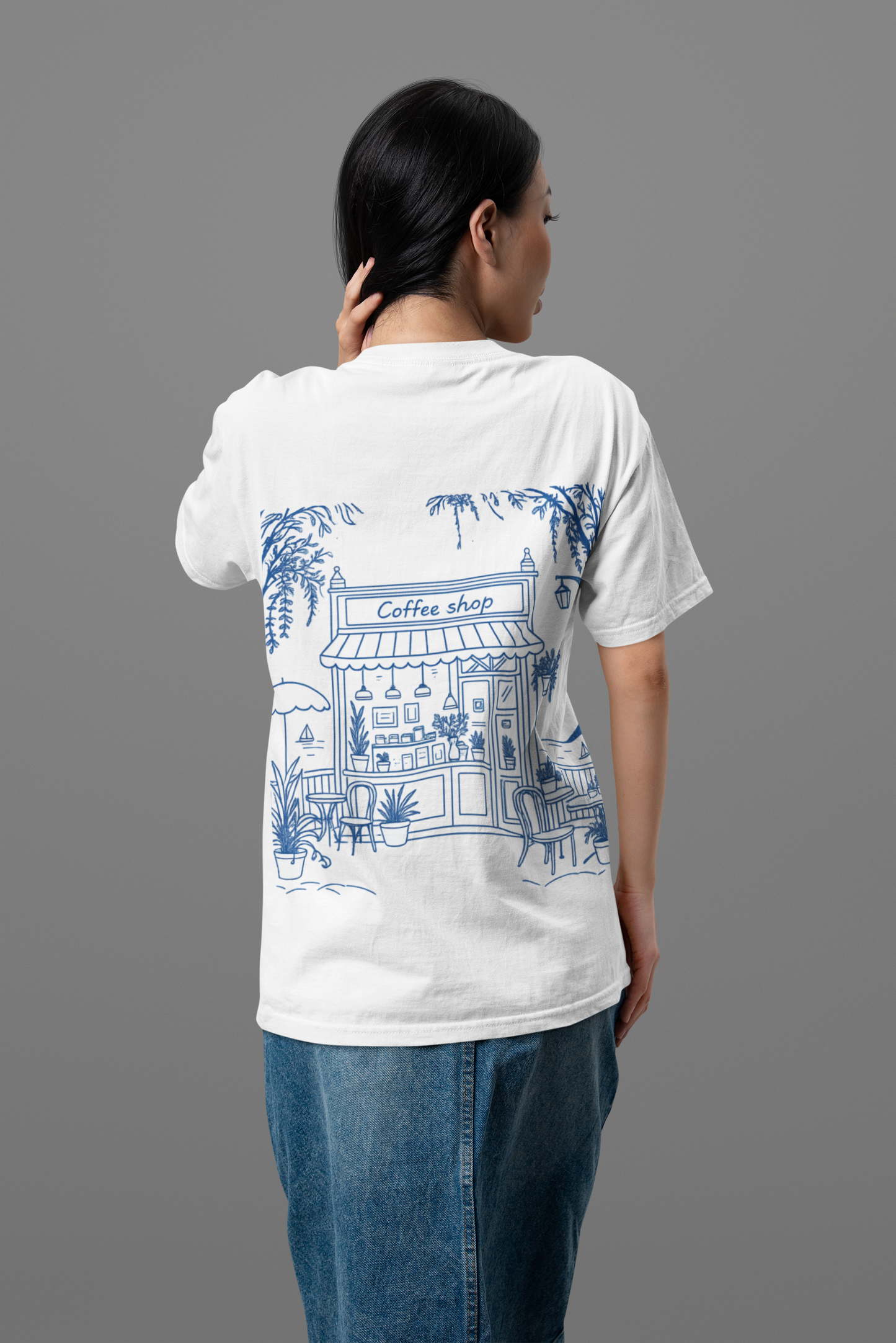 Coffee & Quiet Oversized T-Shirt