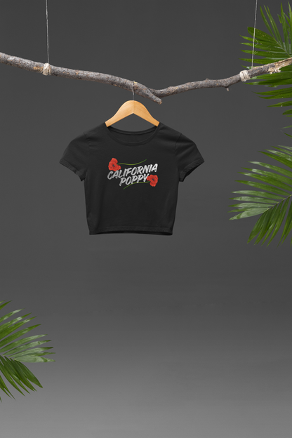 California Poppy Baby Tee