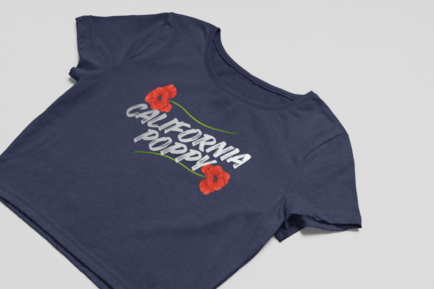 California Poppy Baby Tee