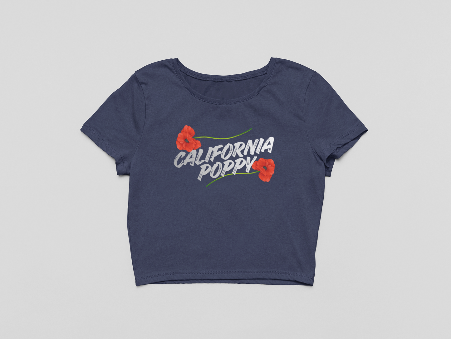 California Poppy Baby Tee