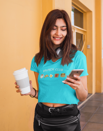 Brunch Club Crop Top