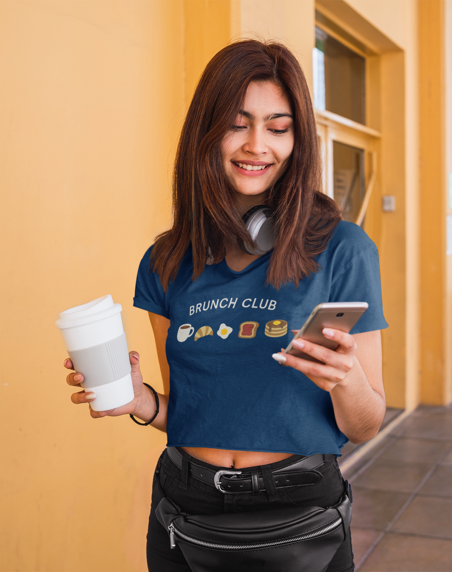 Brunch Club Crop Top
