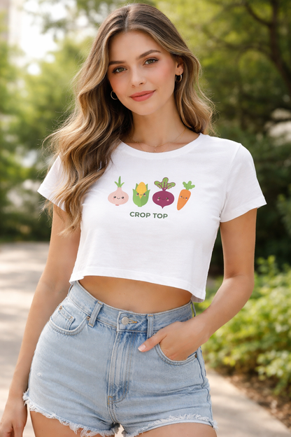 Kawaii Veggie Baby Tee