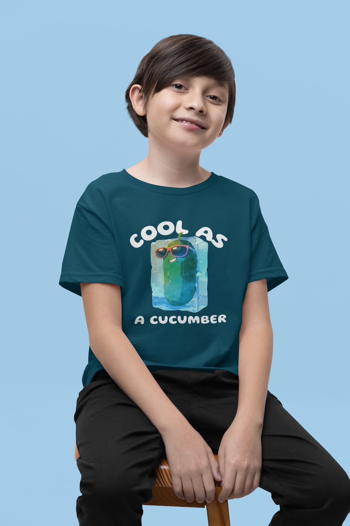 Cool as a cucumber Boy's T-shirt