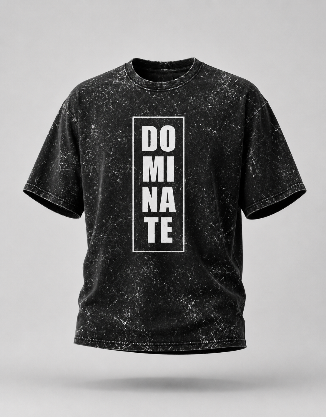 Dominate Unisex Acid Washed Oversized Tee