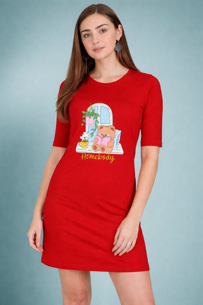 Homebody T-Shirt Dress