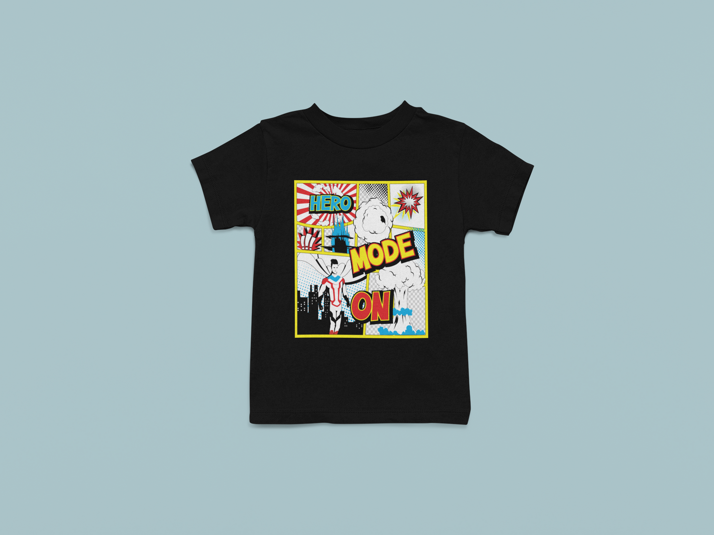 Hero mode on Boy's T-shirt
