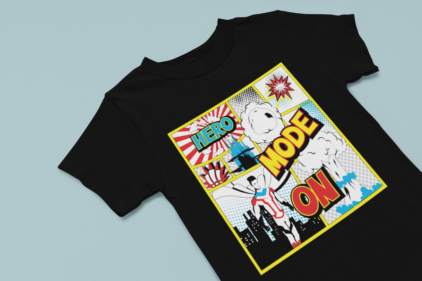 Hero mode on Boy's T-shirt