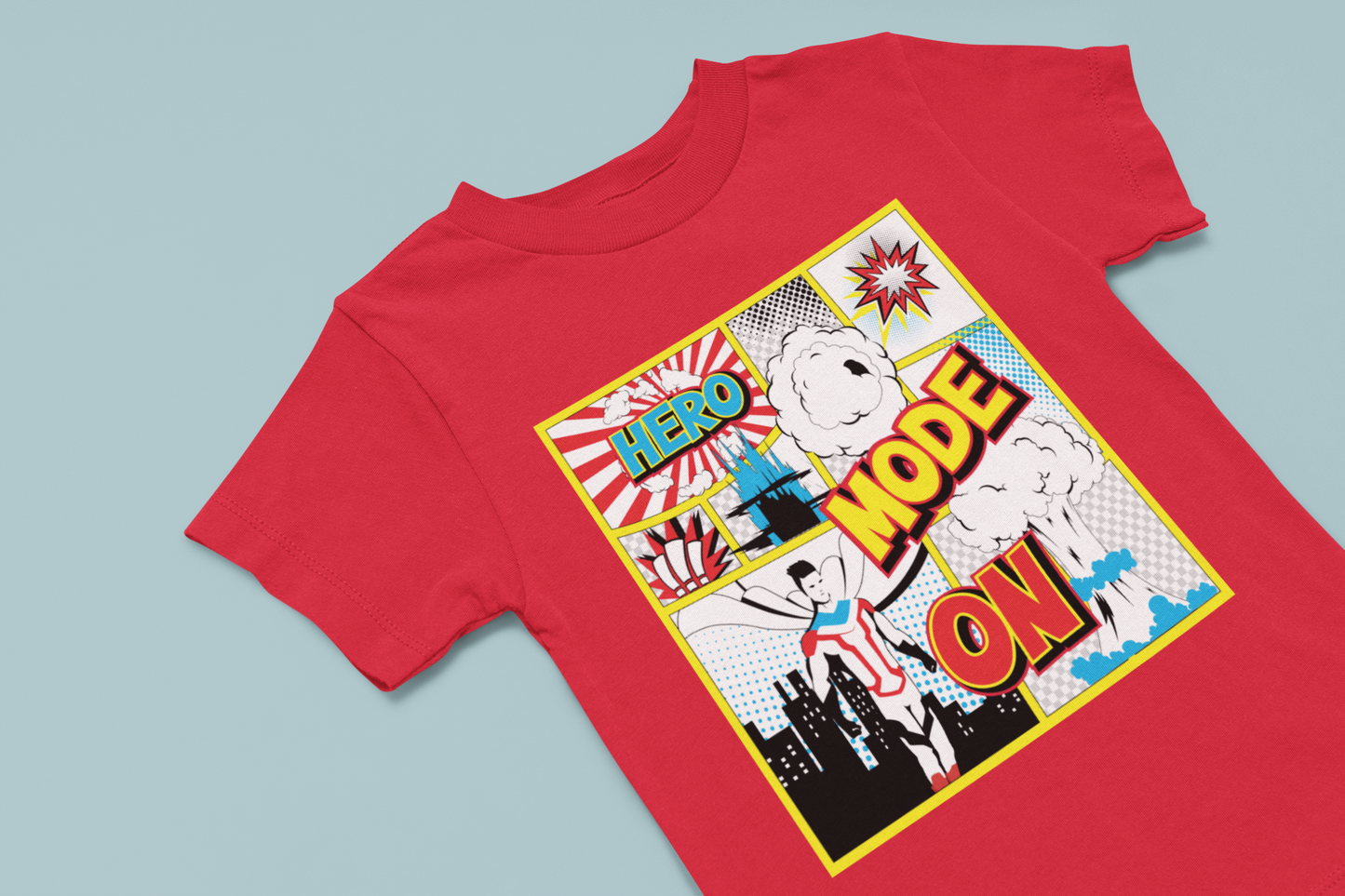 Hero mode on Boy's T-shirt
