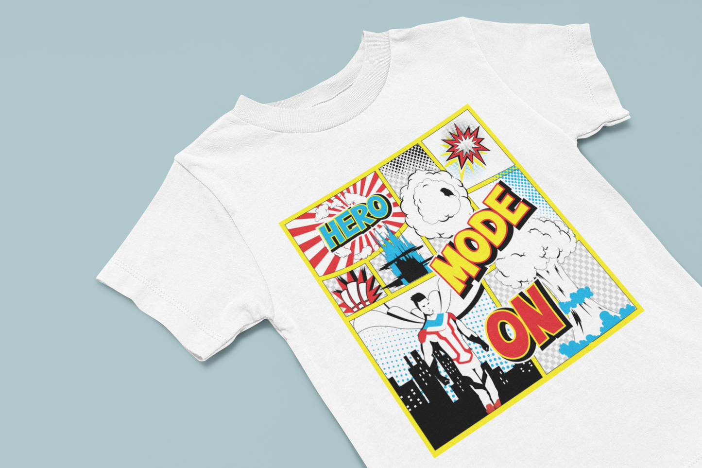 Hero mode on Boy's T-shirt