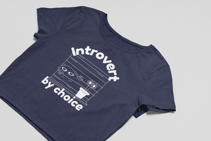Introvert by choice Baby Tee