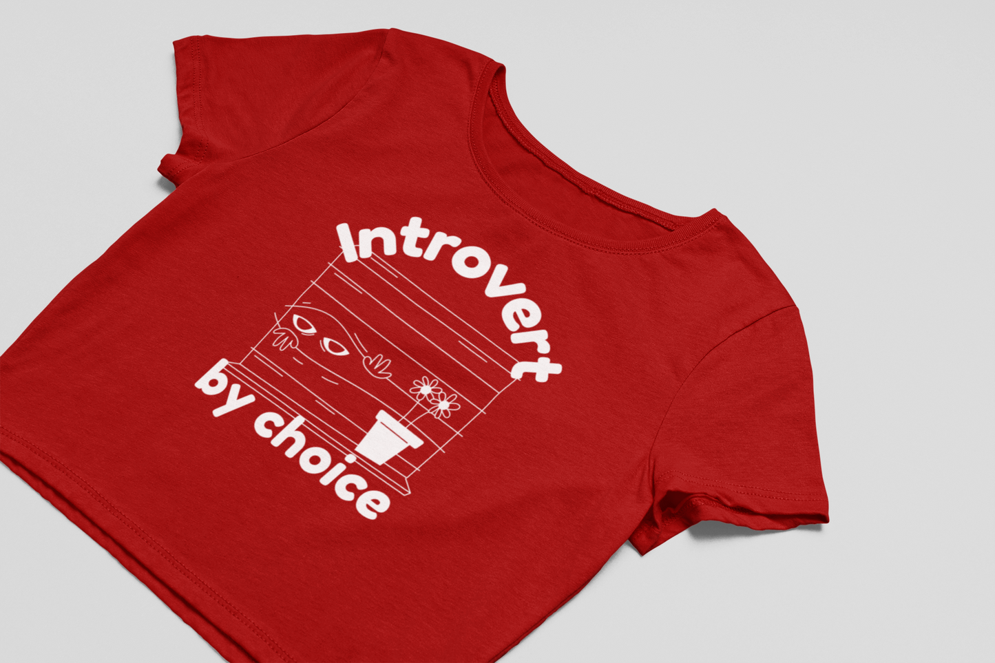 Introvert by choice Baby Tee